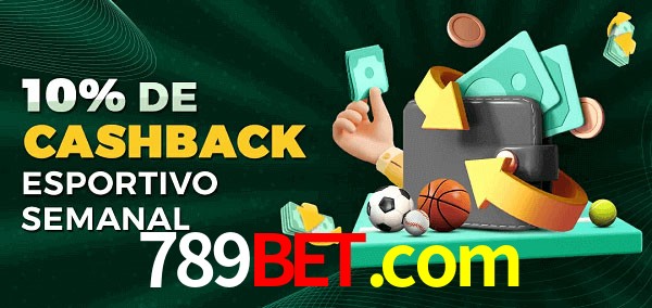 10% de bônus de cashback na 789bet.com