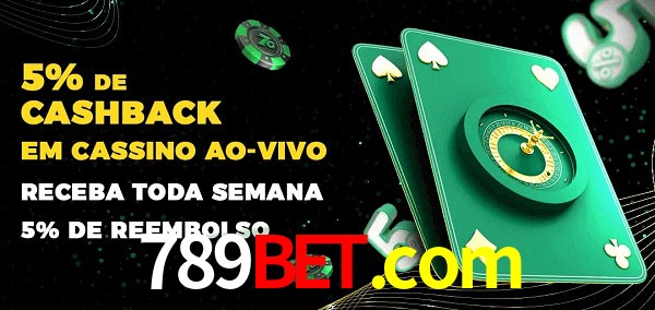 Promoções do cassino ao Vivo 789bet.com